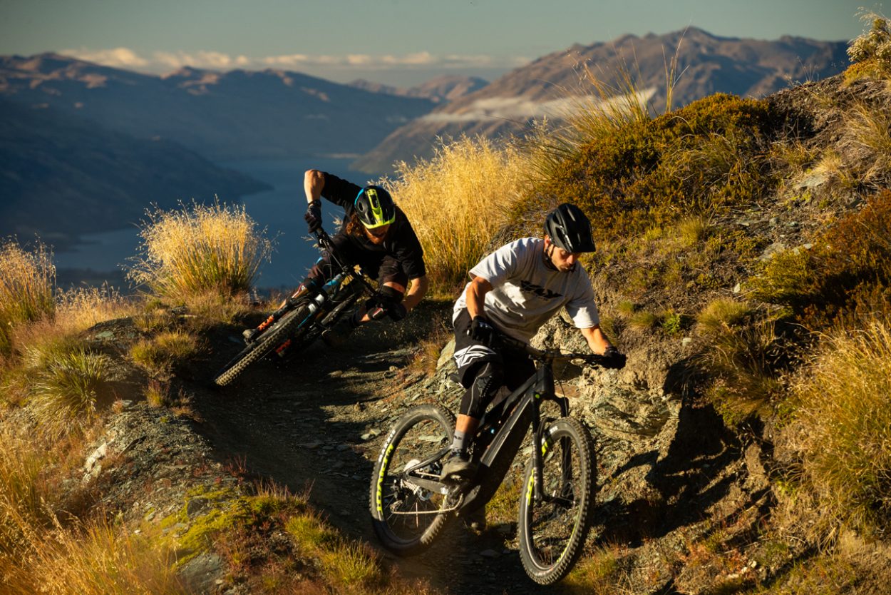 Ed And Wyn E Masters Power Up Their Riding In Queenstown R Evolution MTB