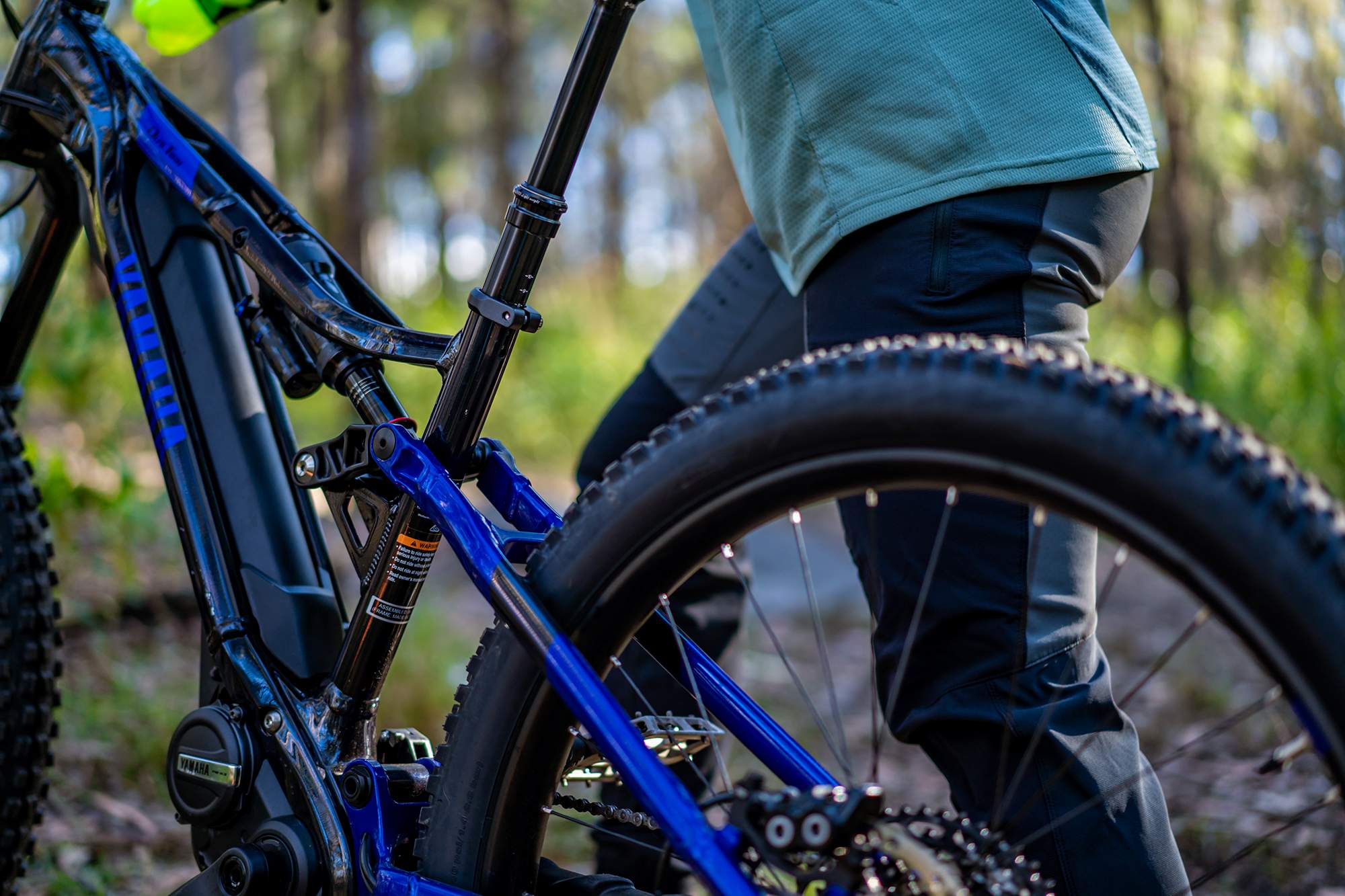 Yamaha electric discount mountain bike review