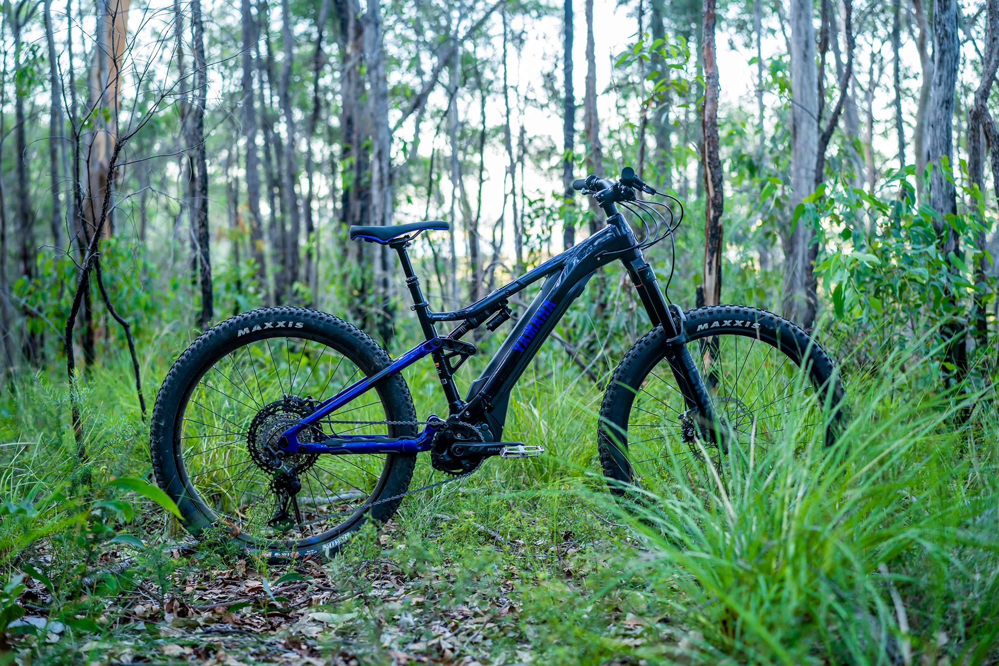 Yamaha electric best sale mountain bike review